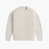 Ribbed Crewneck Sweater | Oat