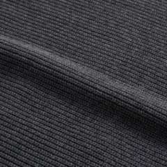 Ribbed Crewneck Sweater | Charcoal