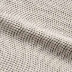 Ribbed Crewneck Sweater | Oat