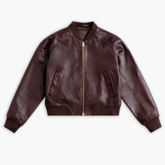 Bomber Jacket | Oxblood