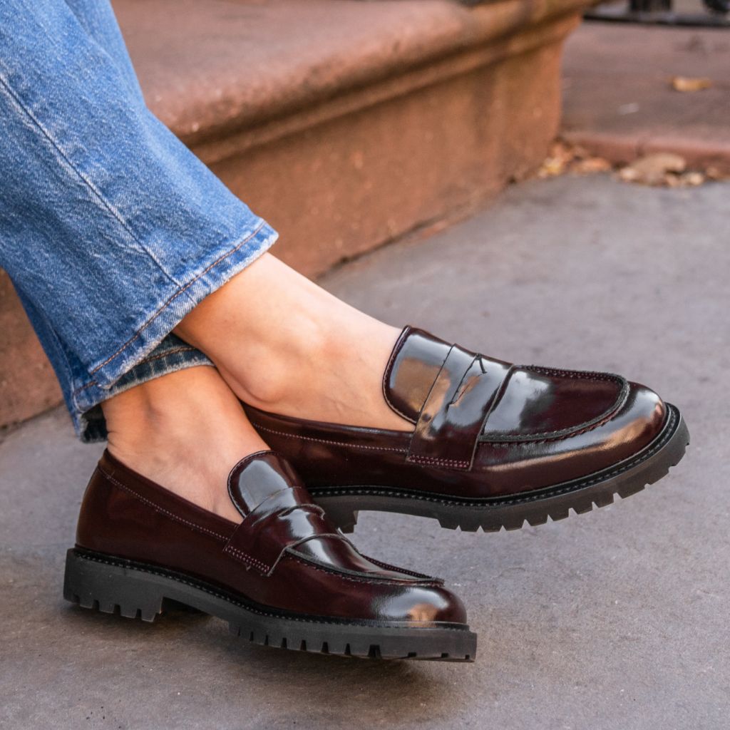 S Penny | Burgundy