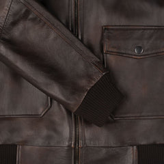 S Flight Jacket | Black Coffee