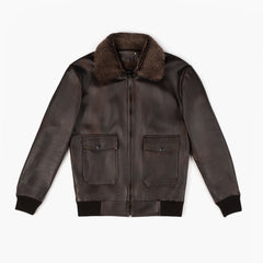 S Flight Jacket | Black Coffee