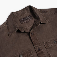 Chambray Workshirt | Brown