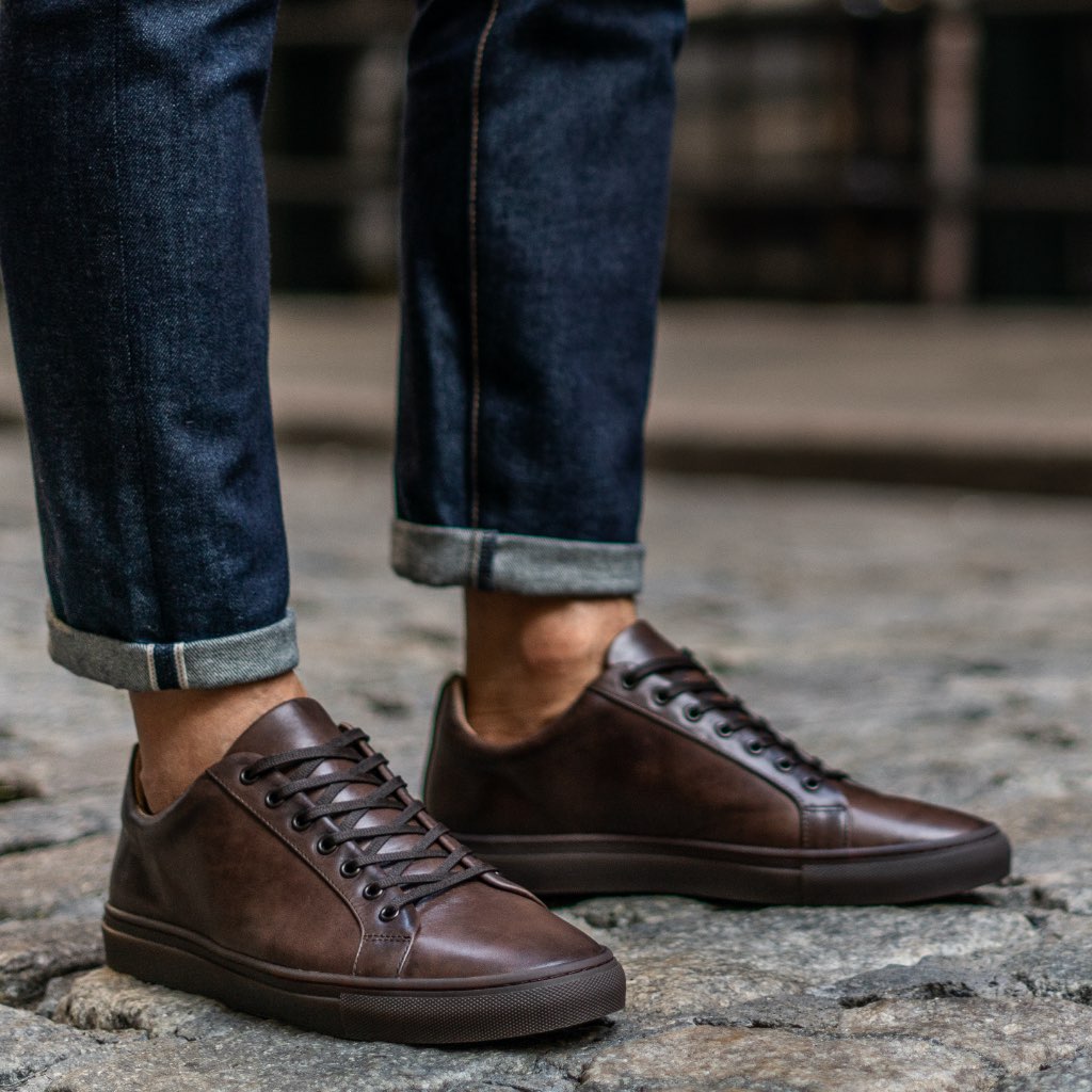 S Premier Low Top | Old English