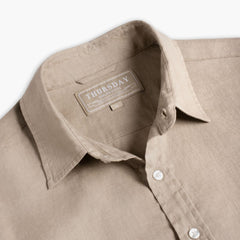 Linen Shirt | Taupe
