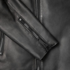 S Motorcycle Jacket | Black