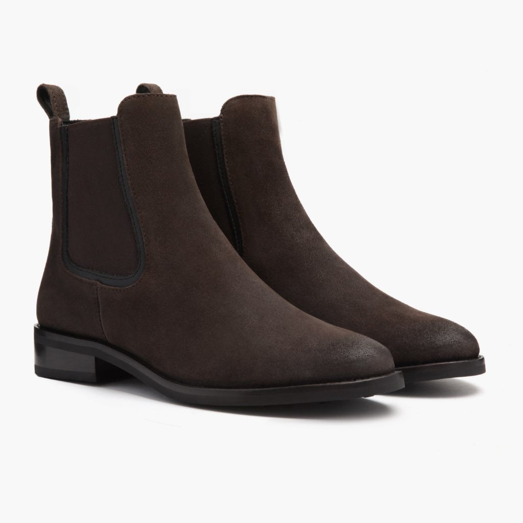 S Duchess | Dark Brown Suede