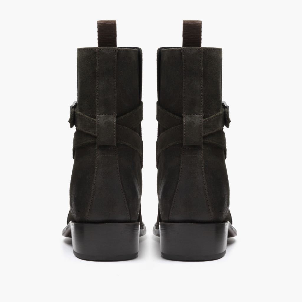 S Rogue | Dark Olive Suede